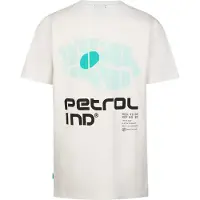 Petrol Industries T-Shirt 'Aguila' bleu / noir / blanc
