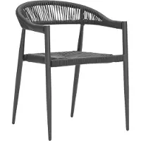 House Doctor chaise Coon noire