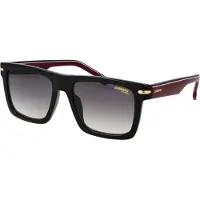 Carrera Lunettes de soleil pour homme 378/S Noir et rouge 55/18/145