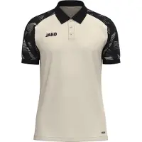 Jako Polo Sonic blanc cassé/noir S