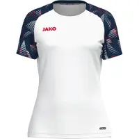 Jako T-shirt Sonic blanc/marine/rouge 42/44