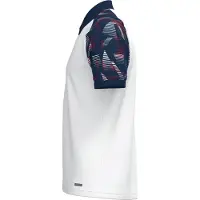Jako Polo Sonic blanc/marine/rouge 140