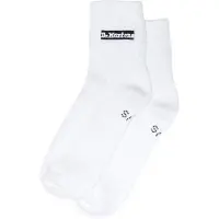 Dr. Martens Chaussettes de - Short Plain Sock - S-M - pour Unisexe - blanc - Taille S-M