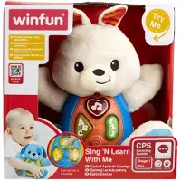 WINFUN Chanter et apprendre avec Bouncy Bunny, 3 mois et plus,