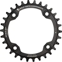 Wolf Tooth Symmetric 96 Bcd Chainring Noir 34t