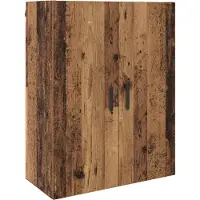 vidaXL Armoire murale vieux bois 69,5 x 34 x 90 cm Bois composite