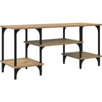 vidaXL Meubles TV de 102 x 35 x 45,5 cm, finition chêne artisanal