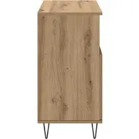 vidaXL , meuble de rangement, 2 pièces, chêne artisanal, 60 x 35 x 70 cm
