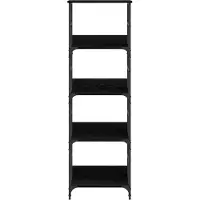 vidaXL Étagère Chêne noir 50 x 33 x 153 cm Bois d'ingénierie