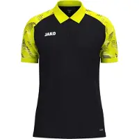 Jako Polo Sonic noir/jaune fluo 152