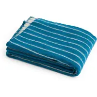 HAY Outdoor Market Jet Blue with beige stripe