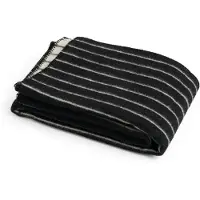 HAY Outdoor Market Jet Black with beige stripe