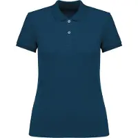 Native Spirit Polo écologique en piqué pour femme