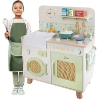 Classic World Cuisine multifonctionnelle en bois XXL avec lave-vaisselle et accessoires