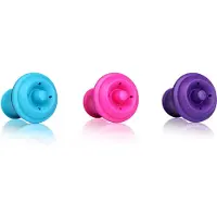 VacuVin set 3 bouchons stoppers ass.bl/rs/vi