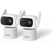 Eufy Pack Duo Caméra Filiaire C31 (1080 x 1920 pixels), Caméra réseau, Blanc
