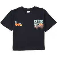 s.Oliver T-Shirt bleu marine / aqua / jaune / orange