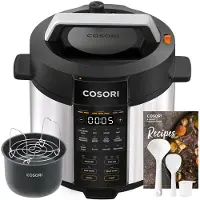 Cosori Autocuiseur Électrique Multifonction Chef Edition 5.7L 1000W Argenté