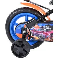 Volare Vélo enfant Hot Wheels - Garçons - Mag Wheels - 12 pouces - Noir