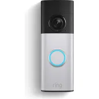 Ring Sonnette Vidéo Deurbel Plus Avec Batterie (2e Génération) Argenté