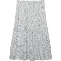Superdry Jupe bleu foncé / blanc cassé