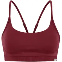 SMILODOX Soutien-gorge de sport bordeaux