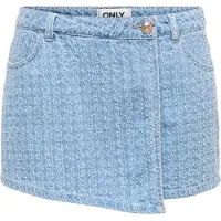 ONLY Jupe 'ONLTexas' bleu clair