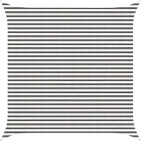 vidaXL Voile D'ombre Gris Clair Et Blanc 4 X 4 M Hdpe