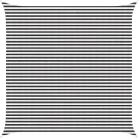 vidaXL Voile D'ombre Anthracite Et Blanc 5 X 5 M Hdpe