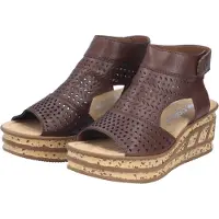 Rieker Sandales chocolat