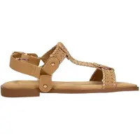 Sub55 Sandalen Plat Sandalen Plat - Beige - Maat 40