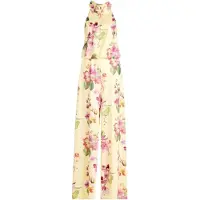 Vera Mont Combinaison jaune clair / vert / rose