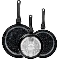 CeraFusion Ceramic Pan Set 3-piece - Poêle à frire 20, 24 & 28 cm - Poêles à frire - Set de poêles à frire - Poêles à induction - Poêle - Sans PFAS