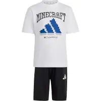 Adidas Survêtement 'x Minecraft' bleu / noir / blanc