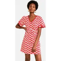 Love & roses Robe rouge / blanc