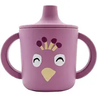 Trixie Tasse D'apprentissage En Silicone Mrs Peacock