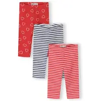 MINOTI Leggings rose / rouge / noir / blanc