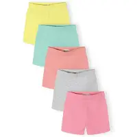 MINOTI Leggings turquoise / jaune / gris chiné / orange / rose