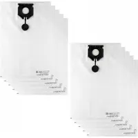 AreoSe Sacs pour aspirateur - 10 pièces - pour Karcher NT 30/1 - Sacs à poussière pour aspirateur