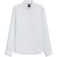 BOSS Chemise Regular en lin lavé