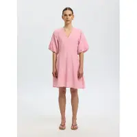 Selected Manches Courtes Mini-robe Femme Rouge 40
