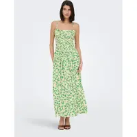 ONLY Robe 'JDYLina' vert / blanc cassé