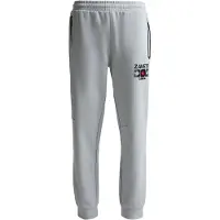 Zavetti Canada Pantalon 'Cirico' gris clair / rouge / noir