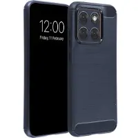 IMoshion Coque Brushed Motorola Edge 70 Fusion - Bleu foncé
