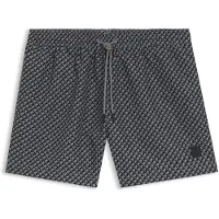 BOSS Short de bain imprimé avec badge logoté
