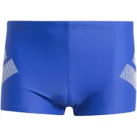 Adidas Maillot de bain de sport 'Big Bars' indigo / blanc