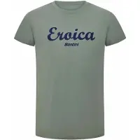 Santini Eroica Cipressi Short Sleeve T-shirt Vert 2XL