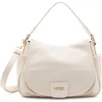 L.credi sac à épaule sac à épaule bandoulière Sadma Flapbag Sand écru
