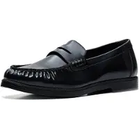 Bershka Mocassin noir
