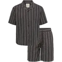 Only & Sons Survêtement 'ONSCRUZ' noir / blanc